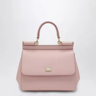 Dolce & Gabbana Medium Sicily Top-handle Bag In Pink