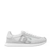 Dolce & Gabbana Cushion Sneaker In Mixed Materials Color White
