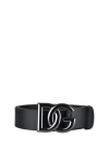 Dolce & Gabbana Dolce&gabbana Men Belt In Black