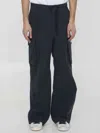 Dolce & Gabbana Logo-plaque Drawstring Cargo Trousers