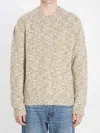 Dolce & Gabbana Crew Neck Sweater Knitwear Beige In Neutral