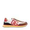 Dolce & Gabbana Mesh And Suede Dg Cushion Sneakers