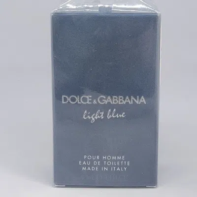 Dolce & Gabbana Dolce And Gabbana Men's Light Blue Edt 1.3 oz Fragrances 8057971180387 In White