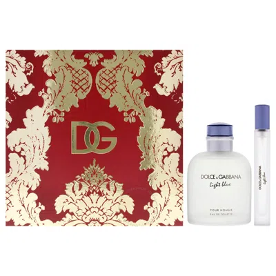 Dolce & Gabbana Dolce And Gabbana Men's Light Blue Gift Set Fragrances 8057971185375