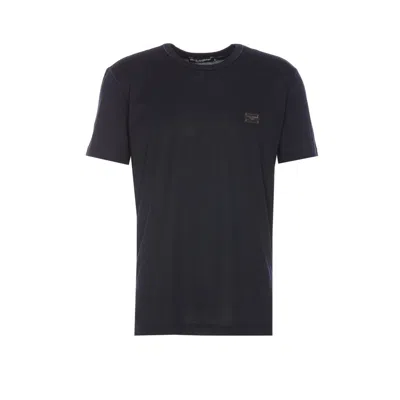 DOLCE & GABBANA DOLCE&GABBANA MEN LOGO PLAQUE T-SHIRT