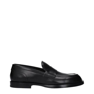 Dolce & Gabbana Dolce&gabbana Men's Moccasins Black Leather