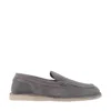 Dolce & Gabbana Dolce&gabbana Men Suede Loafers With Mini Dg Logo
