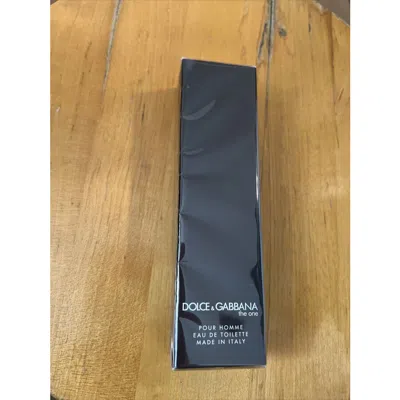 Dolce & Gabbana Dolce And Gabbana Men's The One Edt Spray 0.33 oz Fragrances 8057971183852