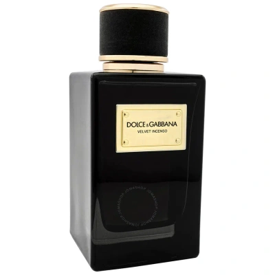 Dolce & Gabbana Dolce And Gabbana Men's Velvet Incenso Edp 5.0 oz Fragrances 3423478400054 In Black