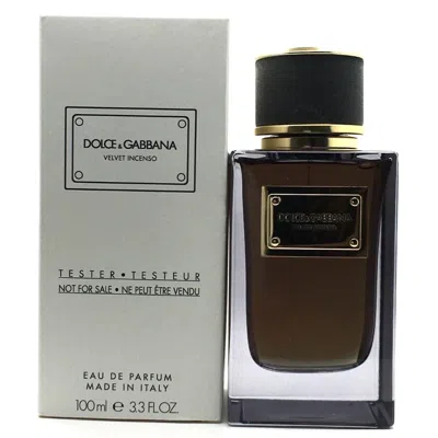 Dolce & Gabbana Dolce And Gabbana Men's Velvet Incenso Edp Spray 3.4 oz (tester) Fragrances 8054754400229 In Multi