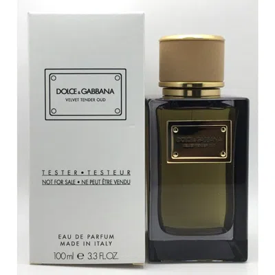 Dolce & Gabbana Dolce And Gabbana Men's Velvet Tender Oud Edp Spray 3.4 oz (tester) Fragrances 8054754400281 In Multi