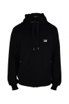 Dolce & Gabbana Cotton Hoodie Adjustable Drawstring In Black
