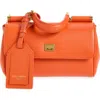 Dolce & Gabbana Dolce&gabbana Mini My Sicily Handbag In Orange