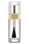 Dolce & Gabbana Dolce&gabbana My Nail Gloss 3d Glossy Top Coat In Transparent