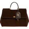 Dolce & Gabbana Dolce&gabbana My Sicily East/west Suede Handbag