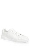 Dolce & Gabbana Leather Sneakers In White