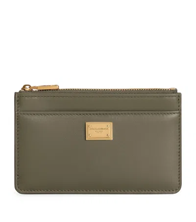 Dolce & Gabbana Dolce&gabbana Plongé Calfskin Card Holder