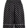 Dolce & Gabbana Elastic Waist Shorts In Nero