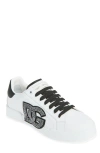 Dolce & Gabbana Portofino Rhinestone-embellished Logo Sneakers In Multi