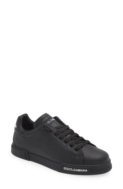 DOLCE & GABBANA DOLCE&GABBANA PORTOFINO LOGO DETAIL SNEAKER