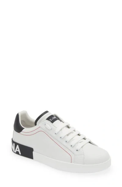 Dolce & Gabbana Men Portofino Sneaker In White