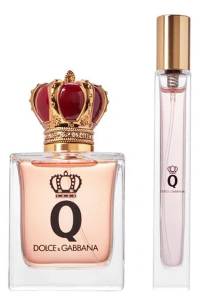Dolce & Gabbana Dolce&gabbana Q Eau De Parfum 2-piece Set In Transparent