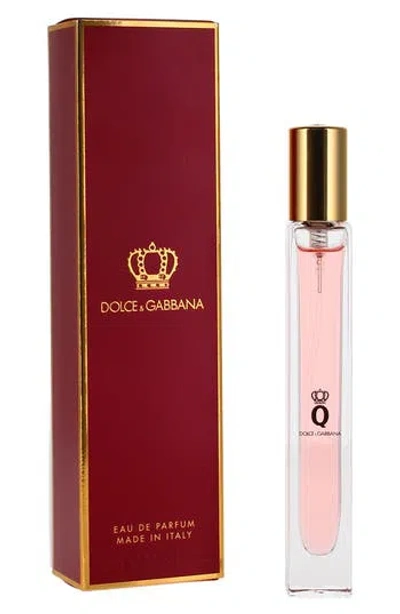 Dolce & Gabbana Dolce&gabbana Q Eau De Parfum Travel Spray In Transparent