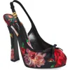 Dolce & Gabbana Floral-print Pumps In Hn5pd B.rose Antiche F.ner