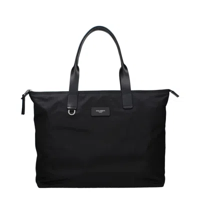 Dolce & Gabbana Dolce&gabbana Men's Shoulder Bags Black Nylon
