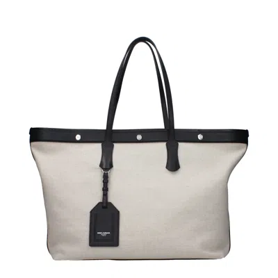 Dolce & Gabbana Dolce&gabbana Men's Shoulder Bags Fabric Beige/black
