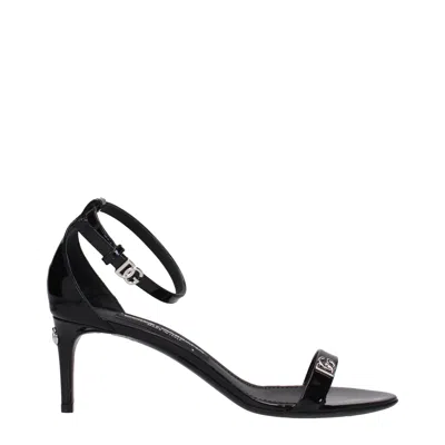 Dolce & Gabbana Dolce&gabbana Sandals Keira Womens Paint Black