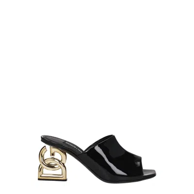 Dolce & Gabbana Dolce&gabbana Sandals Women Paint Black