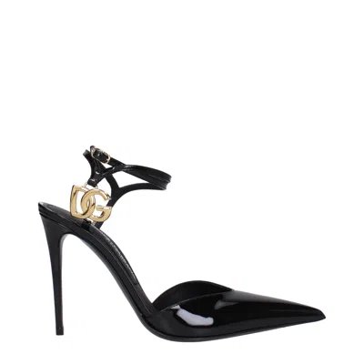 Dolce & Gabbana Dolce&gabbana Sandals Women Paint Black