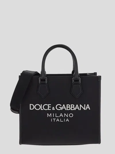 Dolce & Gabbana Dolce&gabbana Shopper In Black