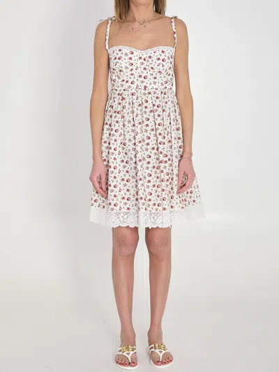 DOLCE & GABBANA DOLCE&GABBANA SHORT POPLIN DRESS