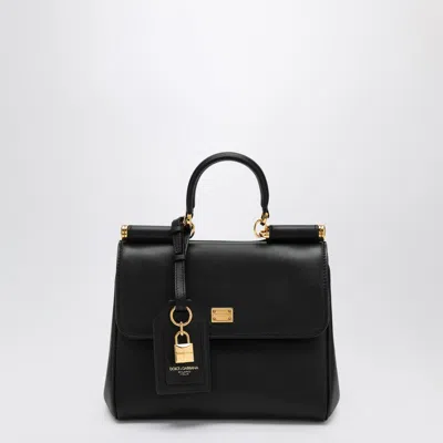 Dolce & Gabbana Shoulder Bag My Sicily In Black Leather