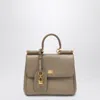 Dolce & Gabbana Medium Sicily Leather Handbag With Padlock Detail