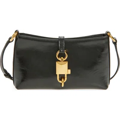 Dolce & Gabbana Women Leather Shoulder Bag With Metal Hardware In Black