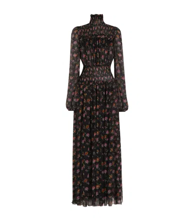Dolce & Gabbana Dolce&gabbana Silk Floral Maxi Dress