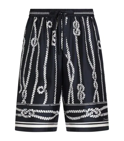 Dolce & Gabbana Dolce&gabbana Silk Marina Shorts