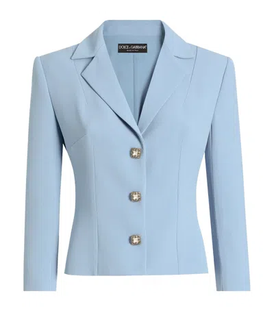 Dolce & Gabbana Dolce&gabbana Silk-blend Blazer