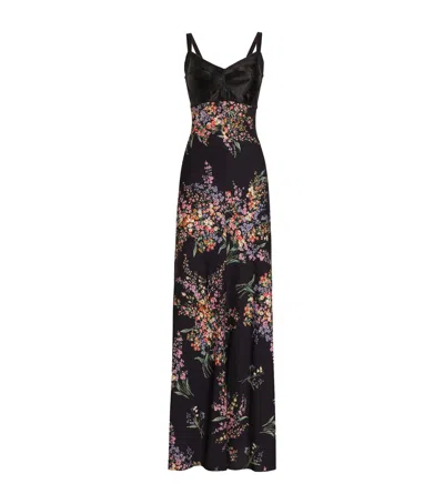 Dolce & Gabbana Dolce&gabbana Silk-blend Floral Maxi Dress