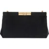 Dolce & Gabbana Marlene Small Satin Shoulder Bag In 80999 Nero