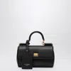 Dolce & Gabbana Dolce&gabbana | Small My Sicily Handbag In Black Leather In Black