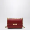 Dolce & Gabbana Marlene Leather Shoulder Bag In Red