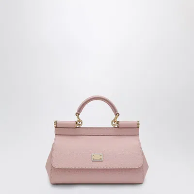 Dolce & Gabbana Small Sicily Top-handle Bag In Pink