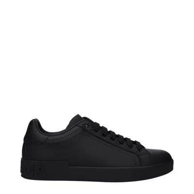 Dolce & Gabbana Dolce&gabbana Sneakers Men Leather Black