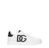 Dolce & Gabbana Dg Logo Patch Leather Sneaker