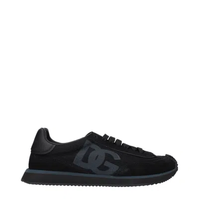 Dolce & Gabbana Men Dg Cushion Sneaker In Black