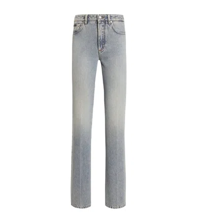 Dolce & Gabbana Dolce&gabbana Straight Jeans In Blue